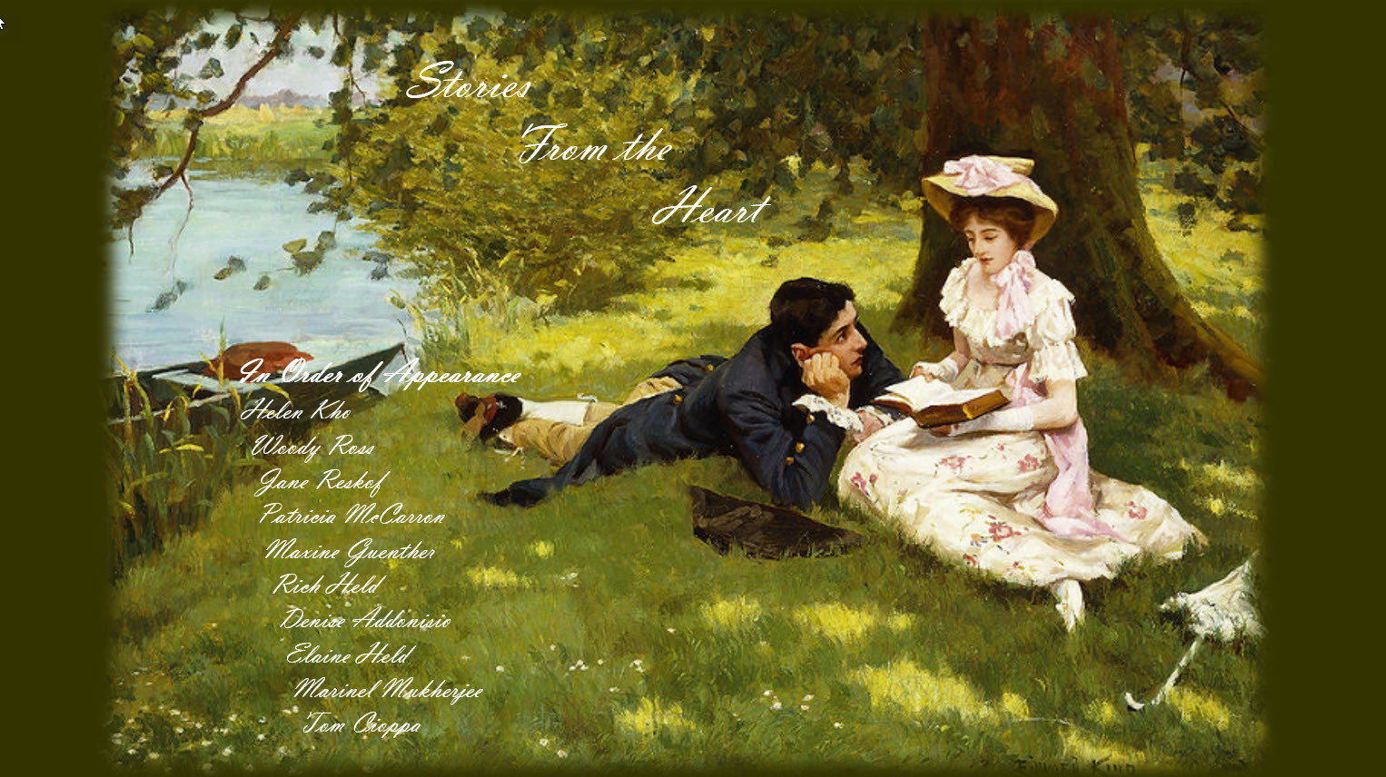 Stories From The Heart Adv.